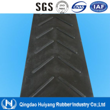 6-25mm Height Anti Slip Cleated V Type Chevron Conveyor Belt